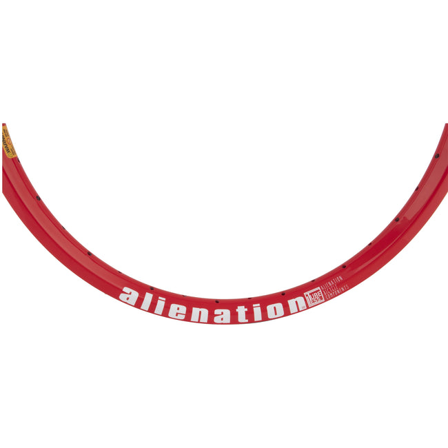 Alienation Acme UD Carbon BMX Rim-Front-20x1.75&quot;-Red - 2