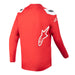 Alpinestars Youth Racer Narin BMX Race Jersey-Mars Red/White - 2