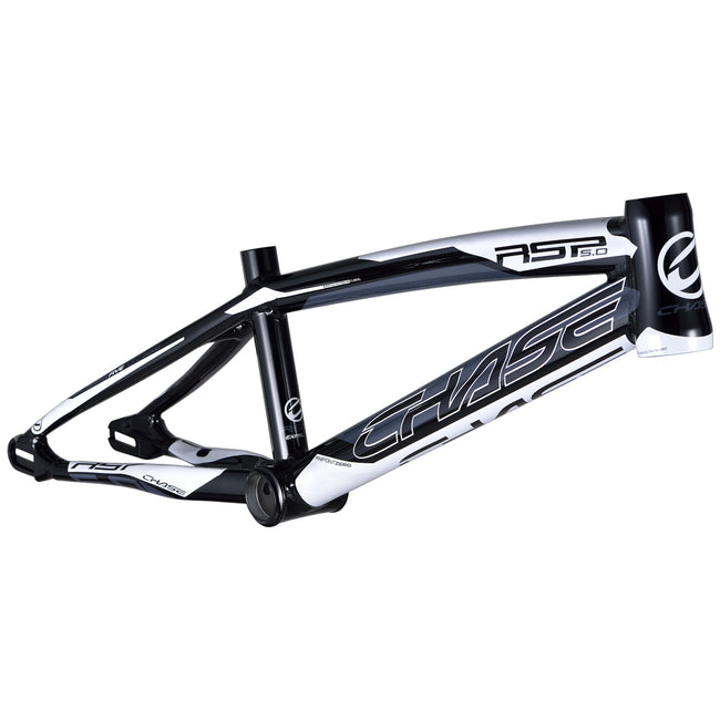 Chase RSP5.0 Alloy BMX Race Frame-Black/White - 1