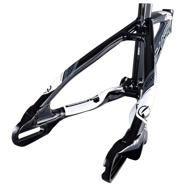 Chase RSP5.0 Alloy BMX Race Frame-Black/White - 4