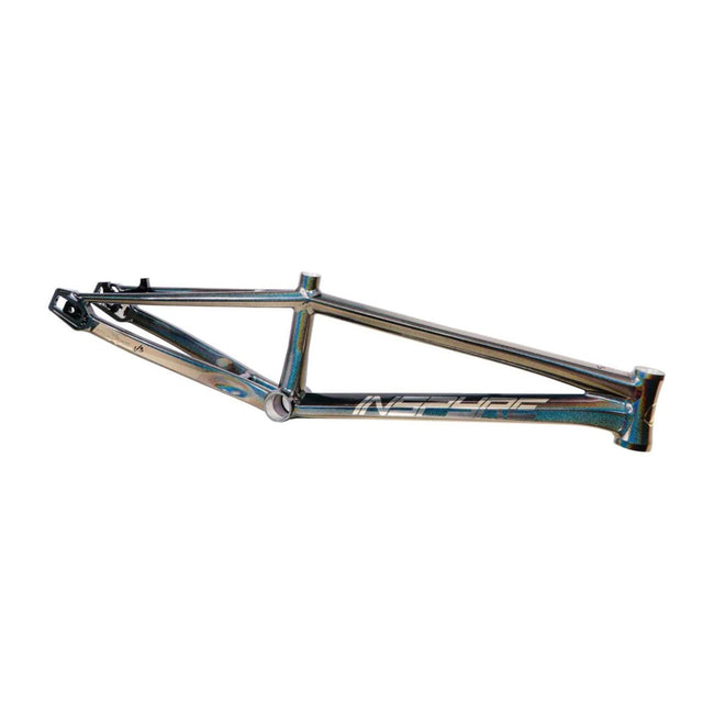 Inspyre Concord V3 Alloy BMX Race Frame-Black Rainbow - 1