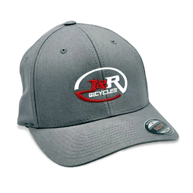 J&amp;R Bicycles Logo V-Flex Hat-Gray-Adult - 1