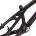 Radio Solar Carbon BMX Race Frame-Matte Black/Grey - 4