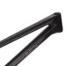 Radio Solar Carbon BMX Race Frame-Matte Black/Grey - 5