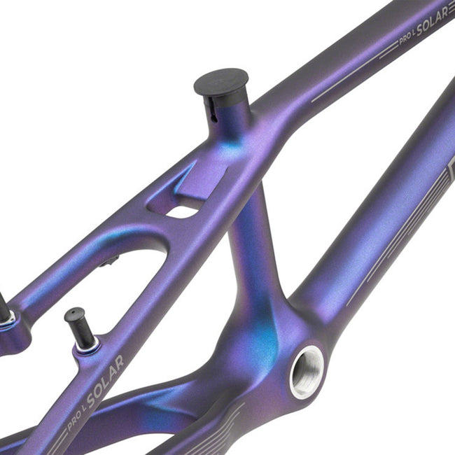 Radio Solar Carbon BMX Race Frame-Purple - 2