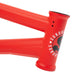 Sunday Soundwave V3 BMX Freestyle Frame-Matte Fire Engine Red - 2