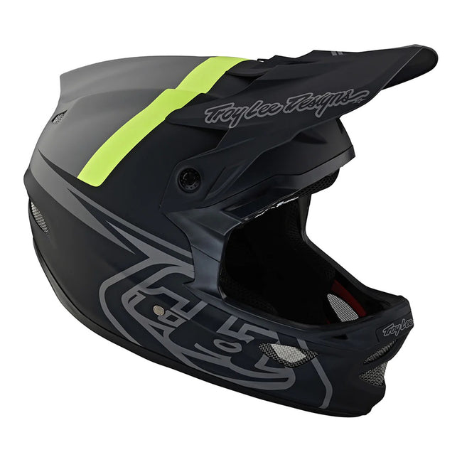 Troy Lee Designs D3 Fiberlite BMX Race Helmet-Slant Gray - 1