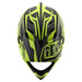 Troy Lee Designs D4 Carbon MIPS BMX Race Helmet-Slash Black/Yellow - 5