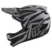 Troy Lee Designs D4 Composite MIPS BMX Race Helmet-Slash Black/Silver - 2