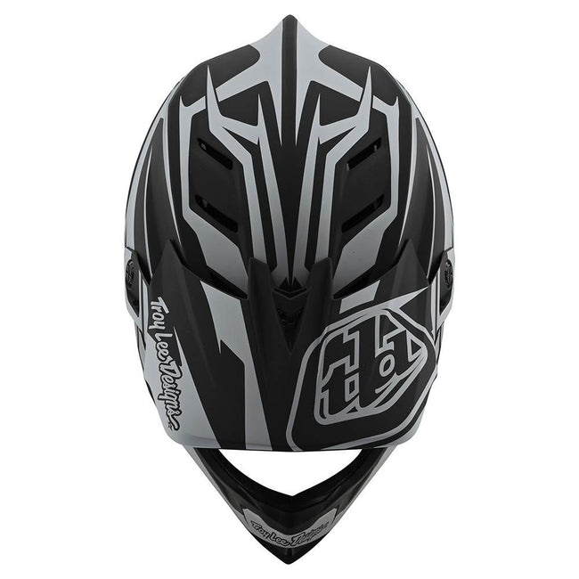 Troy Lee Designs D4 Composite MIPS BMX Race Helmet-Slash Black/Silver - 5