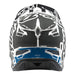 Troy Lee D3 Fiberlite Helmet-Factory-White/Gray - 3