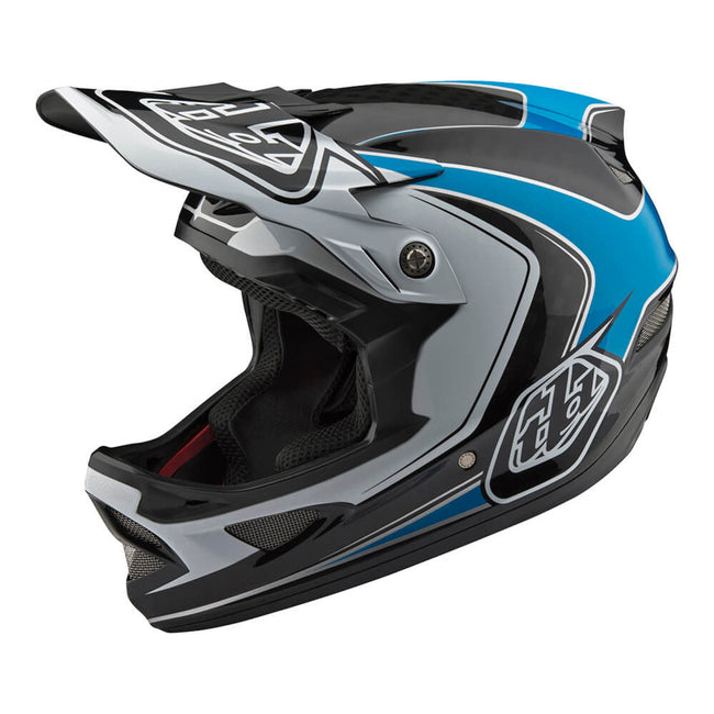 Troy Lee D3 Carbon MIPS Helmet-Mirage-Ocean - 4