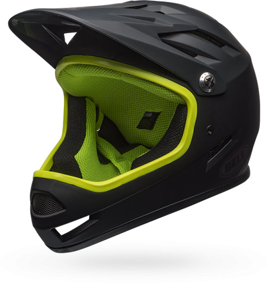 Bell Sanction Helmet-Matte Black/Retina Sear - 2