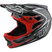 Troy Lee D3 Composite Helmet-Corona-Red/Gray - 2