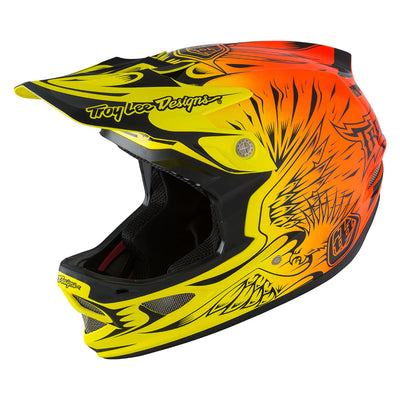 Troy Lee D3 Composite MIPS Helmet-Ravage Orange