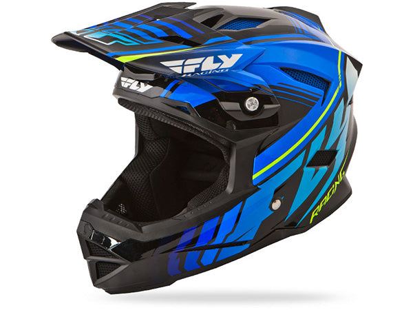 Fly Racing 2016 Default Helmet-Black/Blue - 1