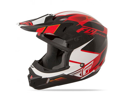 Fly Racing Kinetic Impulse Helmet-Red/Black/White