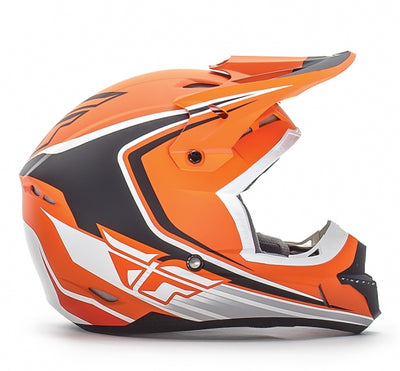 Fly Racing 2016 Kinetic Fullspeed Helmet-Matte Orange/Black/White