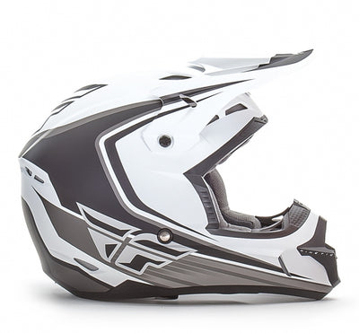 Fly Racing 2016 Kinetic Fullspeed Helmet-Matte White/Black