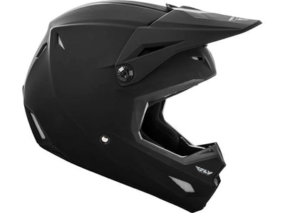 Fly Racing 2019 Youth Elite Solid Helmet-Matte Black