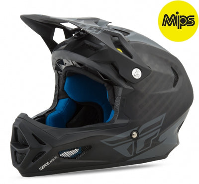 Fly Werx MIPS Rival Helmet-Matte Black/Coal