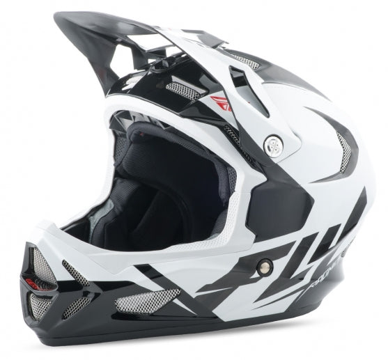 Fly Werx Ultra Helmet-White/Black/Red - 1