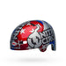 Bell Local Helmet-Nitro Circus Gloss Silver/Blue/Red - 1