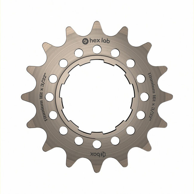 Box Hex Lab 3/32&quot; Titanium Cog - 5