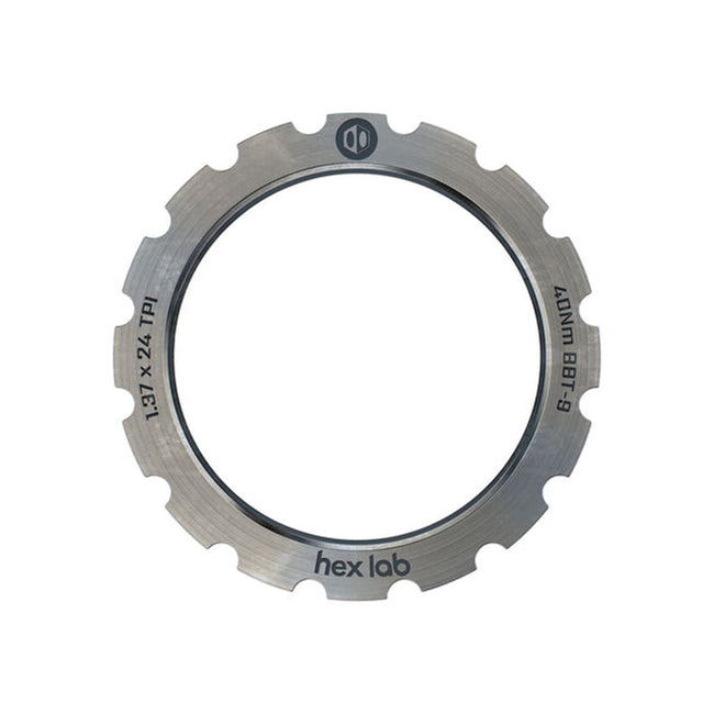 Box Hex Lab Titanium Lock Ring - 3