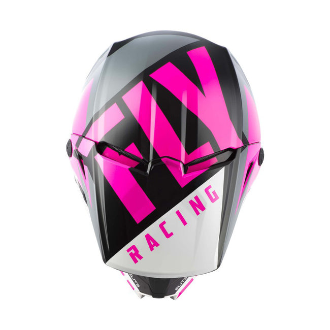 FLY RACING 2019 Elite Vigilant Helmet-Pink/Black - 4