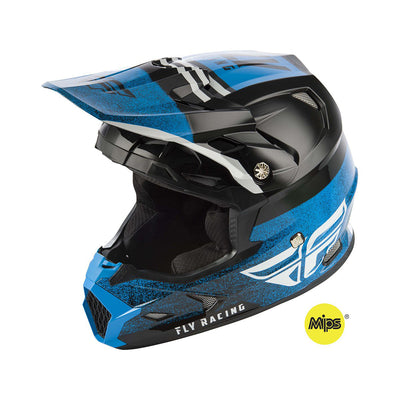 FLY RACING 2019 Toxin MIPS Embargo Helmet-Black/Blue