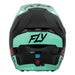 Fly Racing Formula CP S.E. Rave BMX Race Helmet-Black/Mint/Red - 4