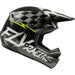 Fly Racing Kinetic Sketch BMX Race Helmet-Black/White/Hi-Vis - 2