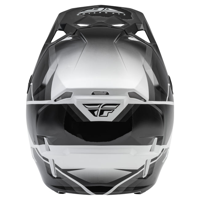 Fly Racing 2022 Formula CP Rush BMX Race Helmet-Grey/Black/White - 3