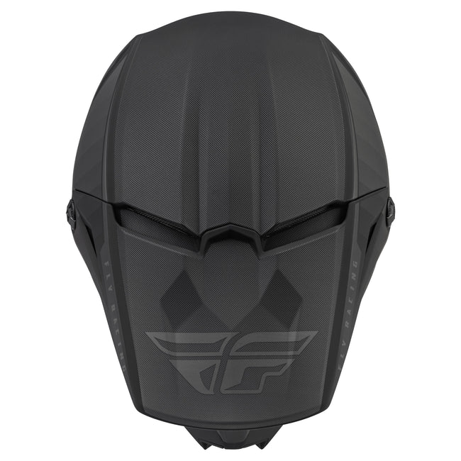 Fly Racing 2022 Kinetic Drift BMX Race Helmet-Matte Black/Charcoal - 4