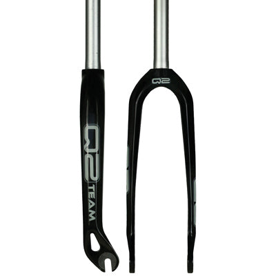 Q2 Expert Carbon BMX Race Fork-20&quot;-1 1/8&quot;-10mm - 1