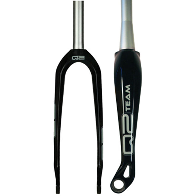 Q2 Pro Tapered Carbon BMX Race Fork-20&quot;-1 1/8-1.5&quot;-10/15/20mm - 1