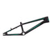 Radio Solar Carbon BMX Race Frame-Black/Teal - 1