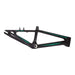 Radio Solar Carbon BMX Race Frame-Black/Teal - 2