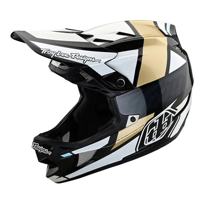 Troy Lee D4 Carbon BMX Race Helmet-Team Gold