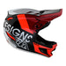 Troy Lee Designs D4 Composite BMX Race Helmet-Qualifier Silver/Red - 6