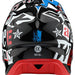 Troy Lee Designs D3 Fiberlite Anarchy BMX Race Helmet-Black - 7