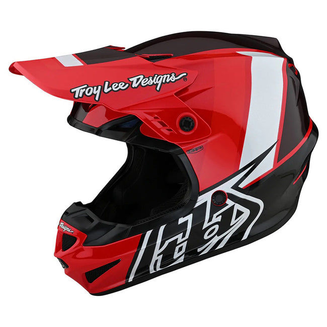 Troy Lee Designs GP Nova BMX Race Helmet-Red - 1