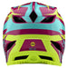 Troy Lee Designs D4 MIPS BMX Race Helmet-Slash Purple/Yellow - 3