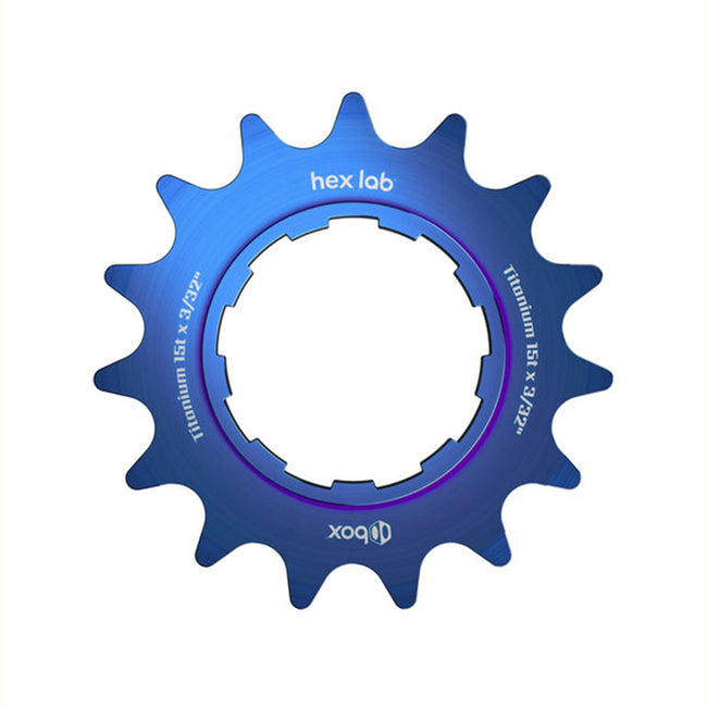 Box Hex Lab 3/32&quot; Titanium Cog - 13