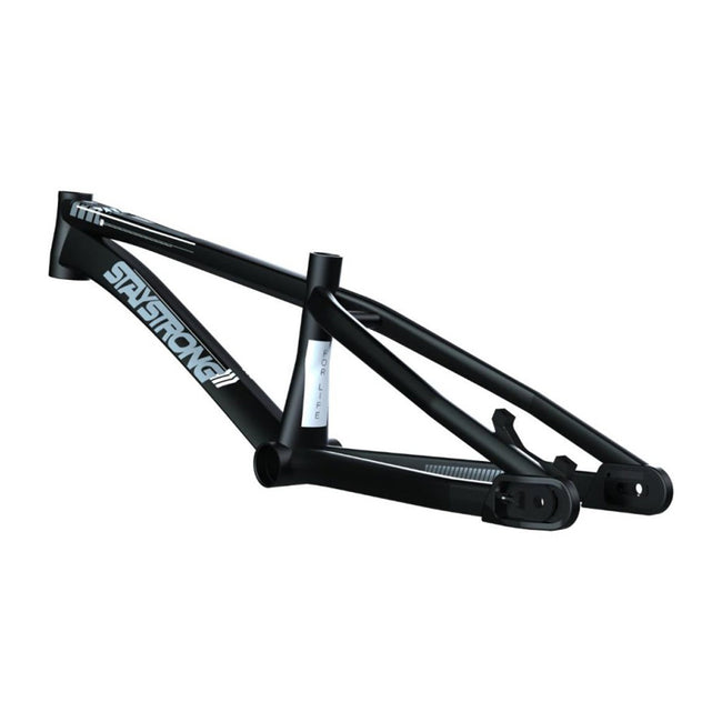 Stay Strong For Life V4 Alloy BMX Race Frame-Black - 2