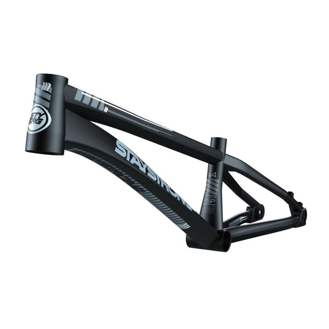 Stay Strong For Life V4 Alloy BMX Race Frame-Black - 4