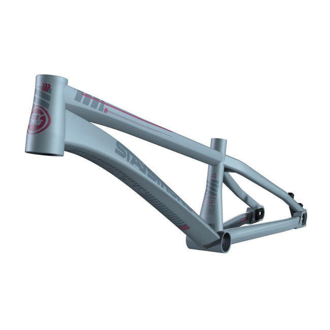 Stay Strong For Life V4 Alloy BMX Race Frame-Grey - 4