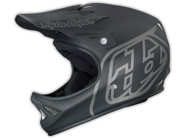 Troy Lee 2014 D2 Midnight II Composite Helmet-Matte Black - 1