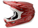 Troy Lee 2014 D3 Pinstripe II Composite Helmet-Red - 1